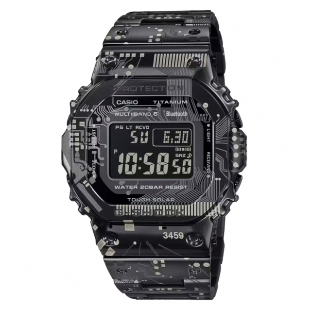 【超新作】 G-SHOCK - 新品未使用 GMW-B5000TCC-1JR チタンフルメタル 腕時計(デジタル)