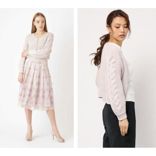 新品　ハンナジップニットカーディガン　JILLSTUART