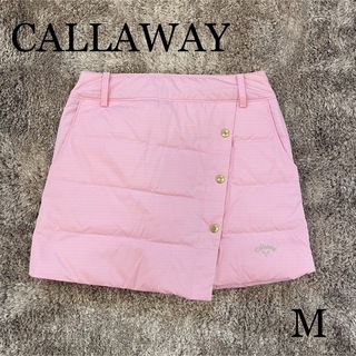 Callaway Golf - CALLAWAY キャロウェイ　ダウンスカート M ピンク　ゴルフウェア