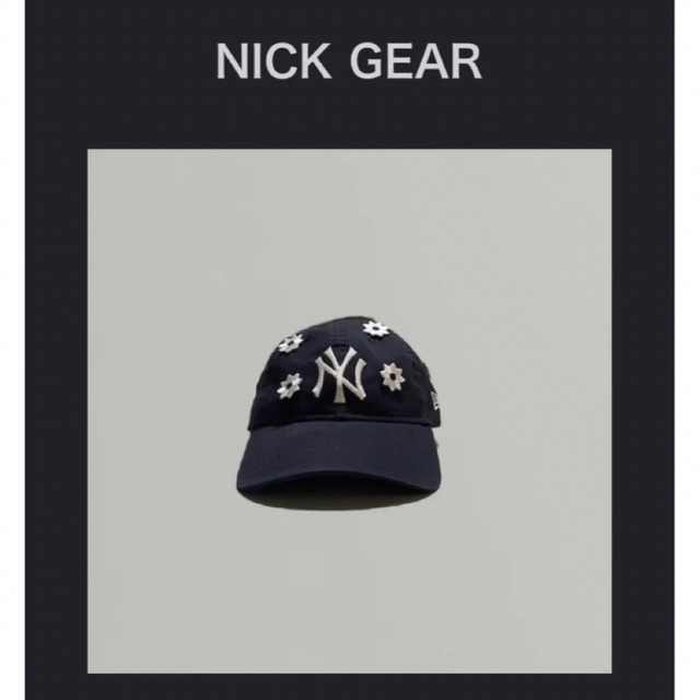 NEW ERA(ニューエラー)のnewera 3D flower cap NICK GEAR メンズの帽子(キャップ)の商品写真
