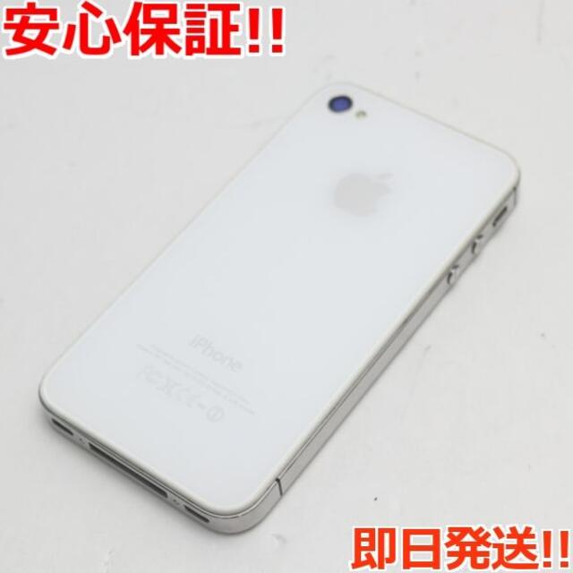 美品 au iPhone4S 16GB ホワイト