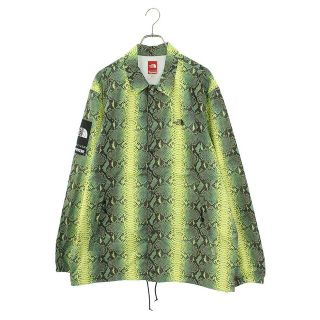 シュプリーム(Supreme)のシュプリーム ×ノースフェイス THE NORTH FACE 18SS Snakeskin Taped Seam Coaches Jacket スネーク総柄テープドシームコーチブルゾン メンズ XL(ブルゾン)