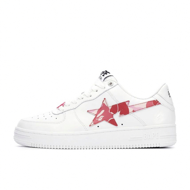 A BATHING APE(アベイシングエイプ)のA BATHING BAPE STA LOW CAMO PINK us5 レディースの靴/シューズ(スニーカー)の商品写真