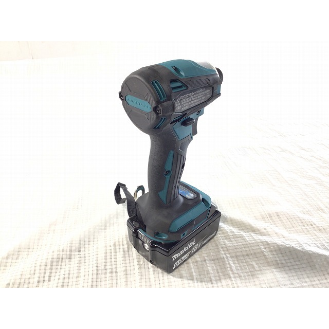 ☆美品☆makita マキタ 18V 充電式インパクトドライバ TD172DRGX 青/ブルー バッテリー2個 (18V 6.0AH) 充電器 ケース付 66285