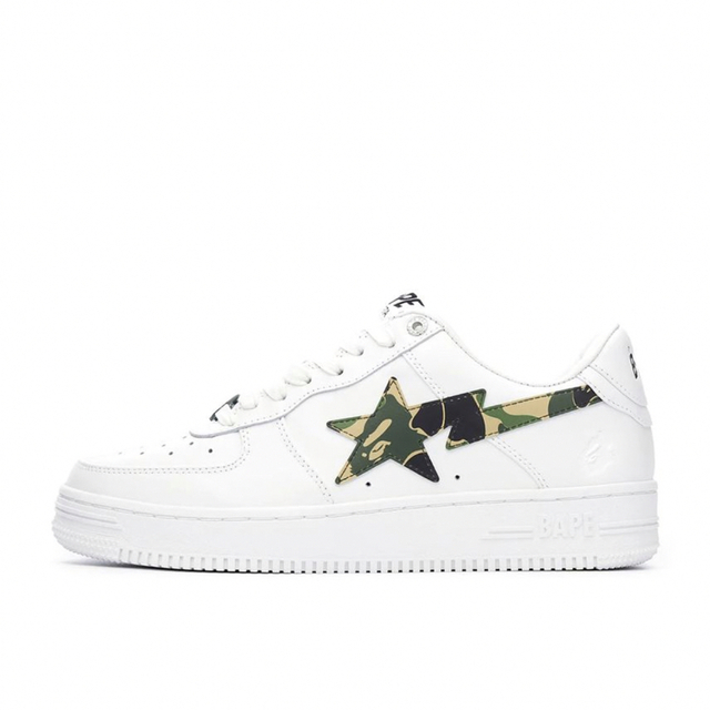 BAPE STA White ABC Camo "Green" us8