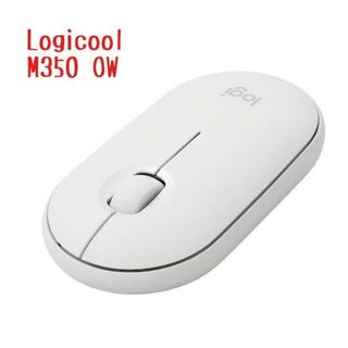 ロジクール(Logicool)のロジクール ワイヤレスマウス Pebble M350OW 薄型 静音 ホワイト(PC周辺機器)