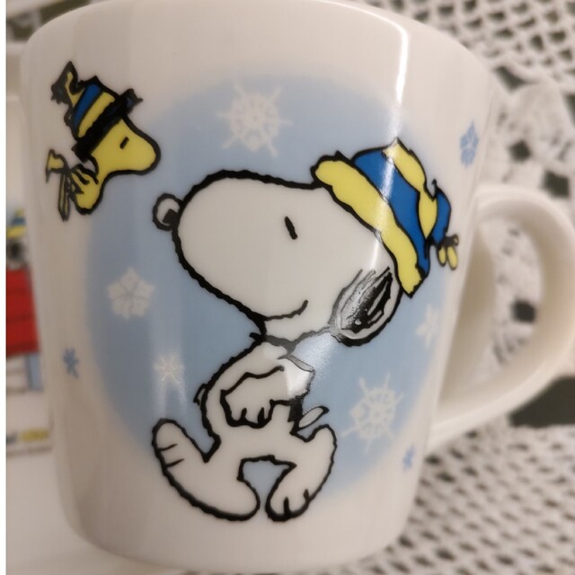 SNOOPY(スヌーピー)のSNOOPY　ケンタッキーコラボ　カップ＆ソーサー エンタメ/ホビーのコレクション(ノベルティグッズ)の商品写真