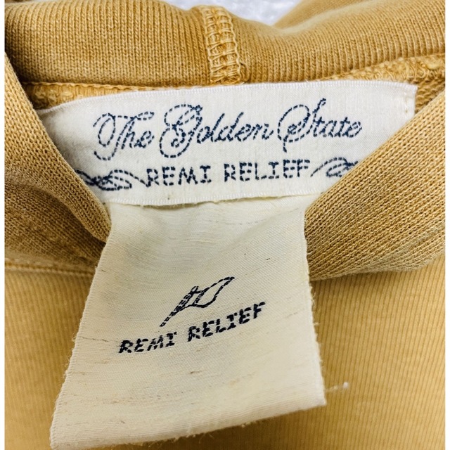 REMI RELIEF(レミレリーフ)のREMI RELIEF/別注スペシャル加工裏毛パーカー メンズのトップス(パーカー)の商品写真
