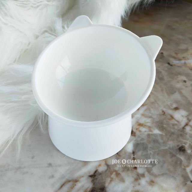 【白】大容量 猫犬 フードボウル ペット食器 おやつ 餌入れ 水やり 餌皿 その他のペット用品(猫)の商品写真