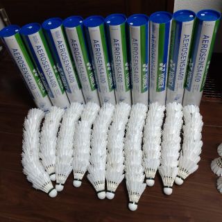 ヨネックス(YONEX)の中古シャトル120個、基礎打ち・ノック用(バドミントン)