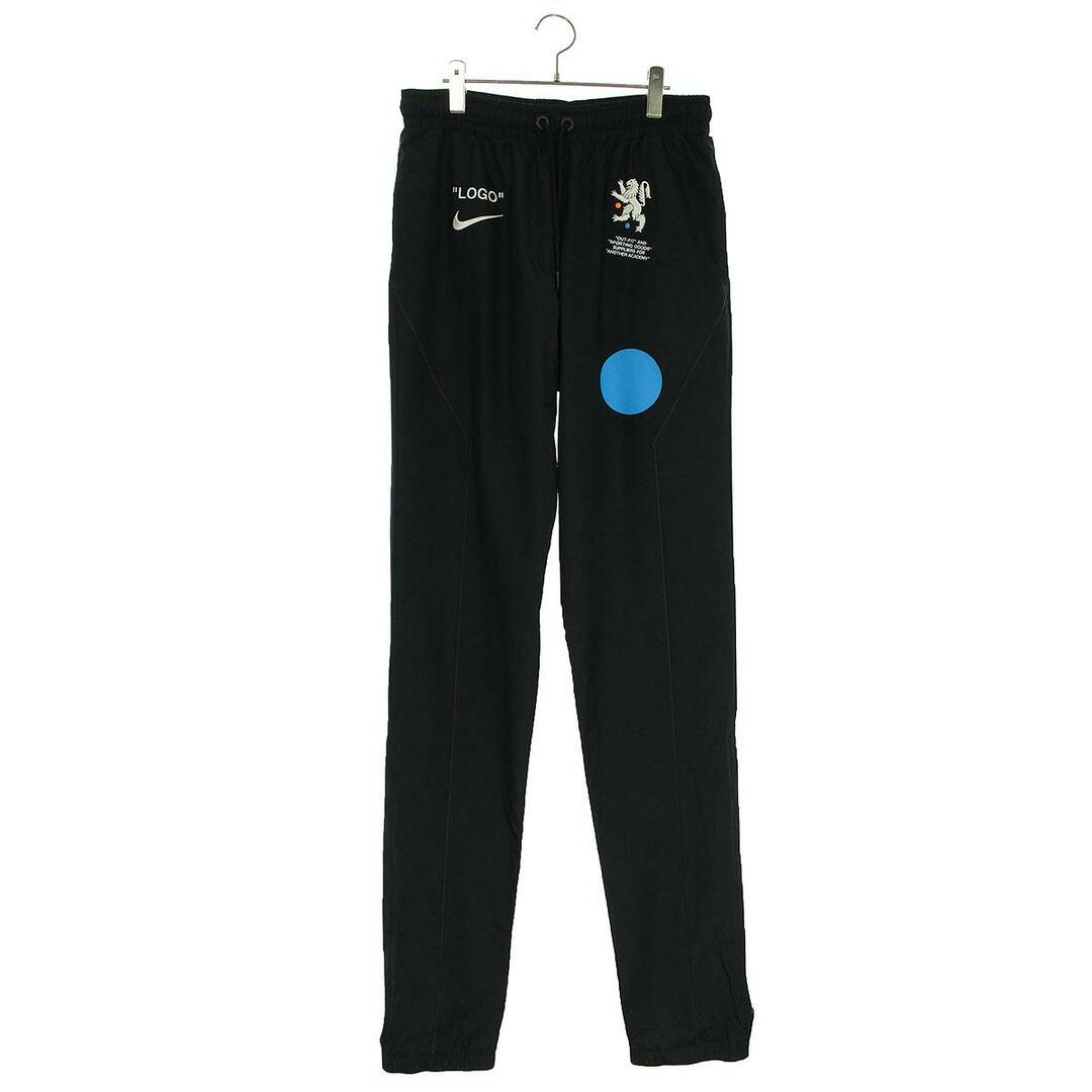 ナイキ ×オフホワイト OFF-WHITE Football Track Pants ダブルネーム
