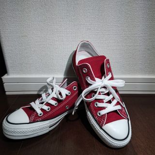 コンバース(CONVERSE)のCONVERSE レッド 23.5cm(スニーカー)