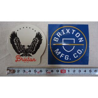 ブリクストン(BRIXTON)のBrixton Freebird Crest Sticker 各１枚 ステッカー(その他)