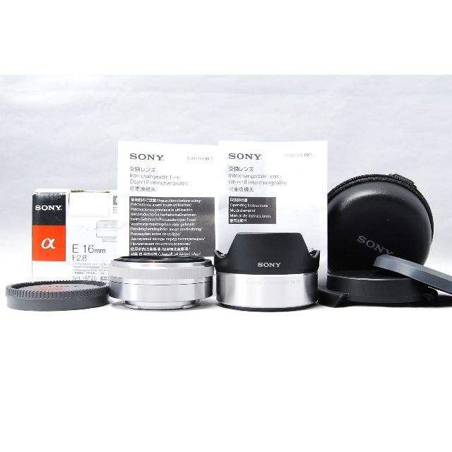 SONY - SONY E 16mm F2.8 SEL16F28 VCL-ECU1付