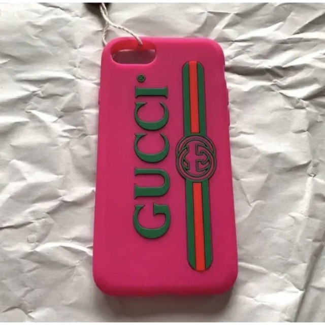 Gucci(グッチ)の【新品/未使用】GUCCI ヴィンテージロゴ iPhoneケース スマホ/家電/カメラのスマホアクセサリー(iPhoneケース)の商品写真