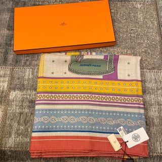 エルメス(Hermes)のエルメス　バンダナ　カシシル　タグ付き　新品未使用(ストール/パシュミナ)