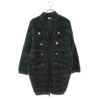 ブルネロクチネリ(BRUNELLO CUCINELLI)のブルネロクチネリ ダブルボタンカシミアブレンドニットロングコート レディース M(その他)