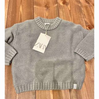 ザラキッズ(ZARA KIDS)のzarakidsザラキッズ　ニット86 新品タグ付き(ニット)