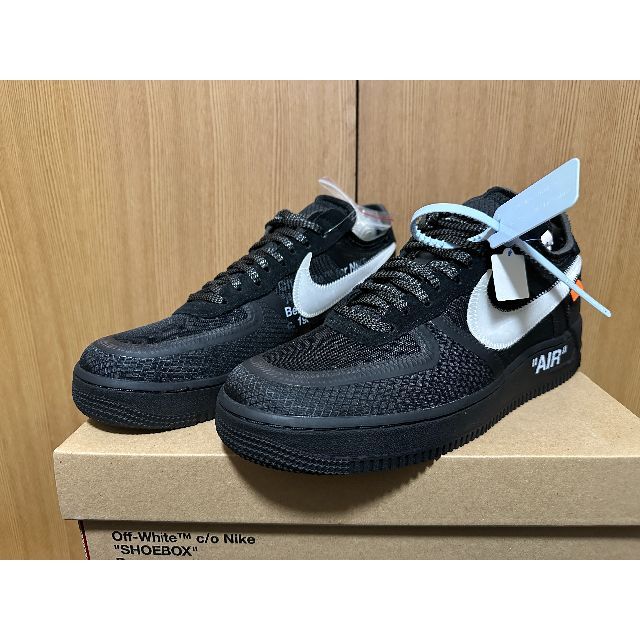 スニーカー NIKE - Nike air force 1 The 10 offwhite 27.5cm