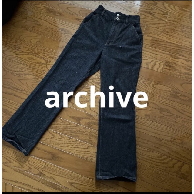 archives(アルシーヴ)のarchive ジーンズ　M レディースのパンツ(デニム/ジーンズ)の商品写真