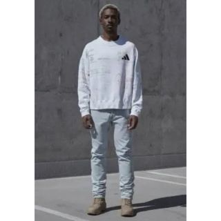 イージー(YEEZY（adidas）)のyeezy season5 ラクガキ　スウェット　サイズS(スウェット)