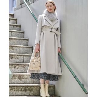 アンドクチュール(And Couture)のアンドクチュール　FOXファーコート(ロングコート)