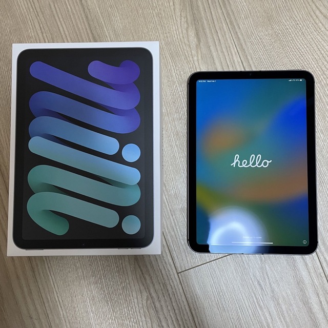 iPad mini 第6世代 256GB スペースグレイ sim フリー 定番のお歳暮&冬