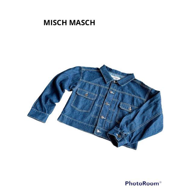 MISCH MASCH(ミッシュマッシュ)の【MISCH MASCH】ミッシュマッシュ ジージャン Gジャン デニム レディースのジャケット/アウター(Gジャン/デニムジャケット)の商品写真