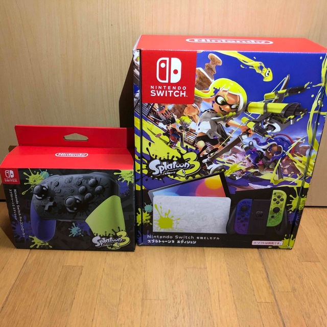 人気ブランドを 有機EL Switch + スプラトゥーン3エディション PRO