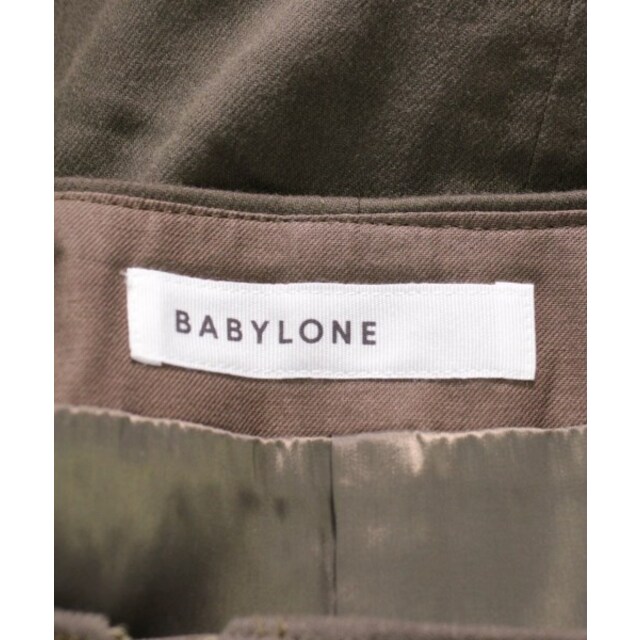 BABYLONE(バビロン)のBABYLONE バビロン ロング・マキシ丈スカート 34(XS位) カーキ 【古着】【中古】 レディースのスカート(ロングスカート)の商品写真