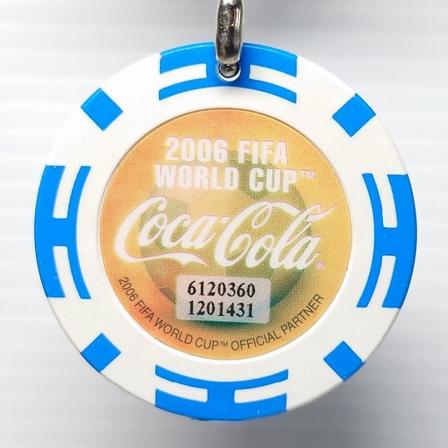 コカ・コーラ(コカコーラ)の『2006年W杯 コカ・コーラ チャレンジチップキャンペーン パラグアイ』 エンタメ/ホビーのコレクション(ノベルティグッズ)の商品写真