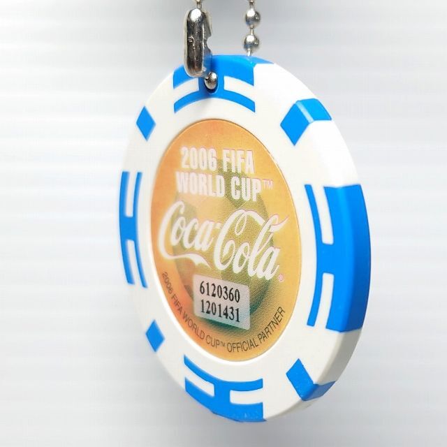 コカ・コーラ(コカコーラ)の『2006年W杯 コカ・コーラ チャレンジチップキャンペーン パラグアイ』 エンタメ/ホビーのコレクション(ノベルティグッズ)の商品写真