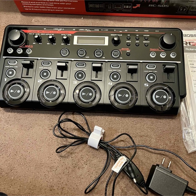 値下げ 美品 BOSS RC-505 エフェクター ルーパー ボイパ ループ