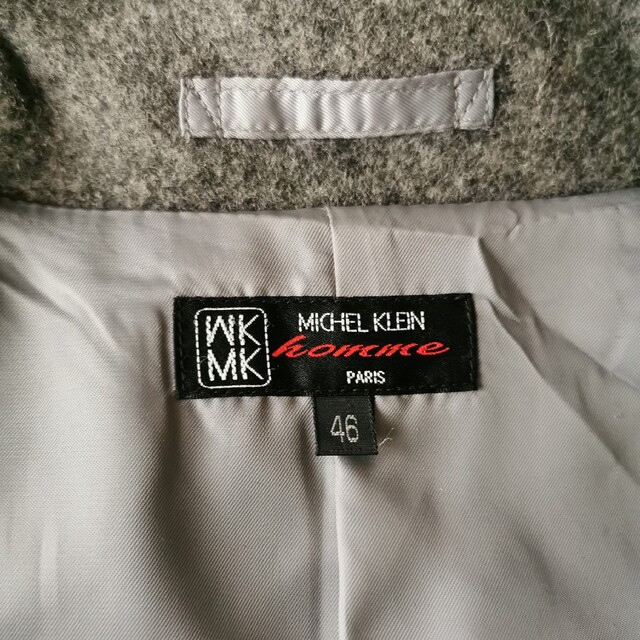 MK MICHEL KLEIN homme(エムケーミッシェルクランオム)のMICHEL KLEIN　46　メンズコート メンズのジャケット/アウター(ピーコート)の商品写真