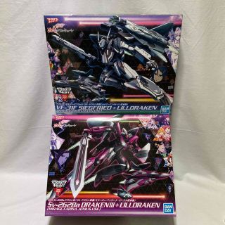 BANDAI - マクロスデルタ VF-31Fジークフリード & Sv-262BaドラケンIII ...