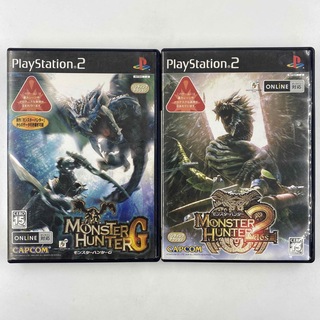 プレイステーション2(PlayStation2)のPS2　モンスターハンター　セット(家庭用ゲームソフト)