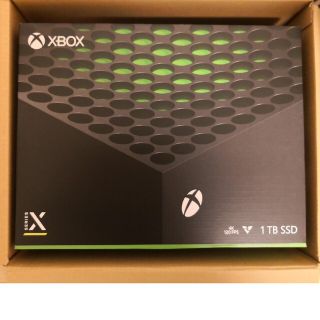 エックスボックス(Xbox)の新品未開封品　XBOX series X(家庭用ゲーム機本体)