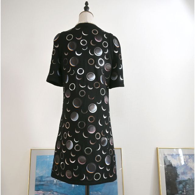 ☆CHANEL☆極美品☆カシミヤ100☆シャドウムーン☆ワンピース - ワンピース ☆CHANEL☆極美品☆カシミヤ100☆シャドウムーン☆ワンピース - ワンピース