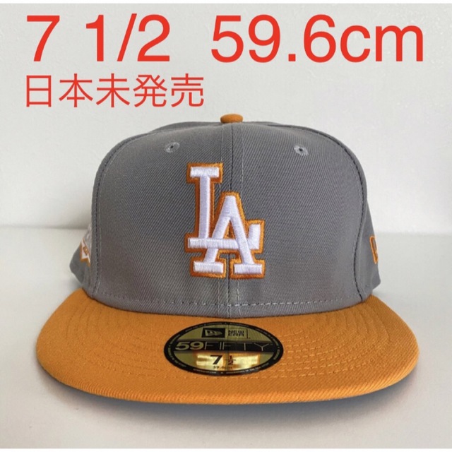 NEW ERA - ツバ裏グレー New Era 1/2 Cap ニューエラ ドジャース