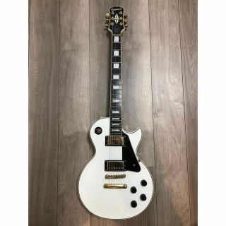 エピフォン(Epiphone)のEpiphone Les Paul Custom Pro 2016 ホワイト(エレキギター)