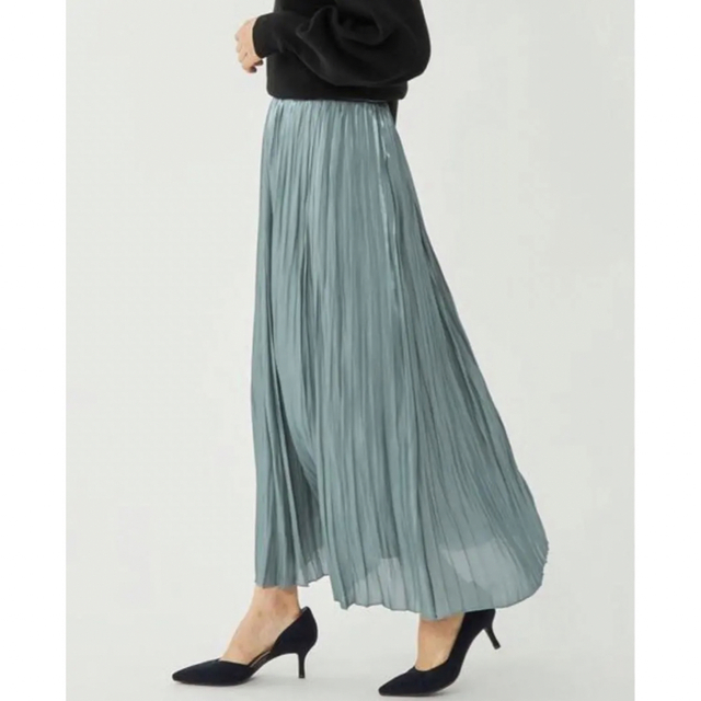 新品✨green label relaxing グロッシープリーツスカート