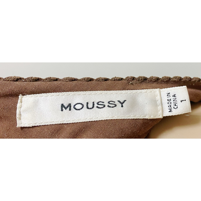 moussy(マウジー)の【MOUSSY】CORDUROY PUFF SLEEVE ドレス レディースのワンピース(ロングワンピース/マキシワンピース)の商品写真