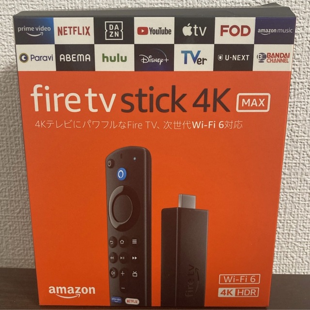 新品　Amazon Fire TV Stick 4K Max スマホ/家電/カメラのテレビ/映像機器(その他)の商品写真