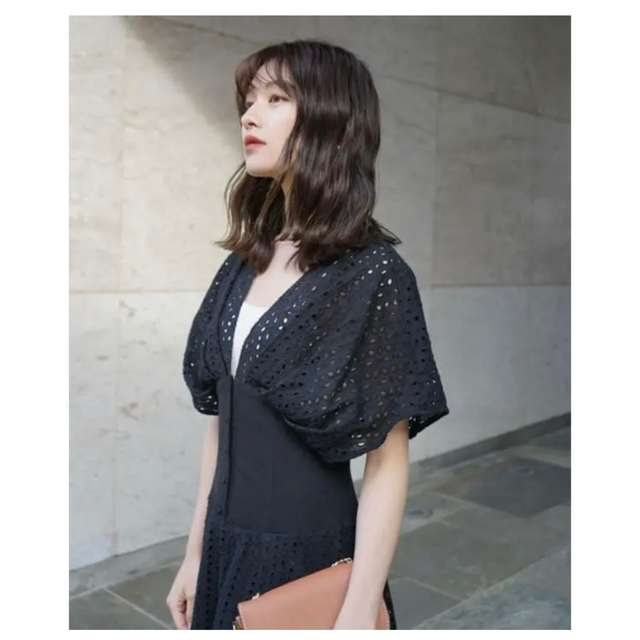 L'Or（ロル）Embroidery Dress