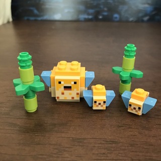 レゴ(Lego)の新品✨ レゴ LEGO 正規品 マインクラフト 海藻　フグ 3匹セット(知育玩具)
