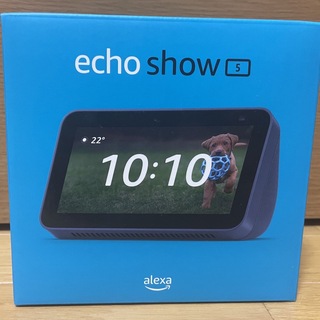 エコー(ECHO)のEcho Show 5 第二世代　アレクサ ディープシーブルー　新品未開封(スピーカー)