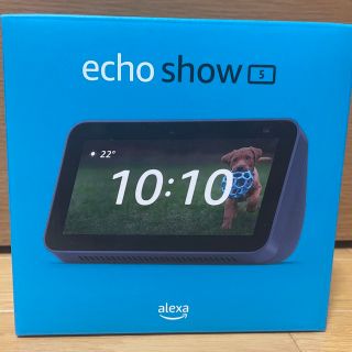 エコー(ECHO)のEcho Show 5 第二世代　アレクサ ディープシーブルー　新品未開封(スピーカー)