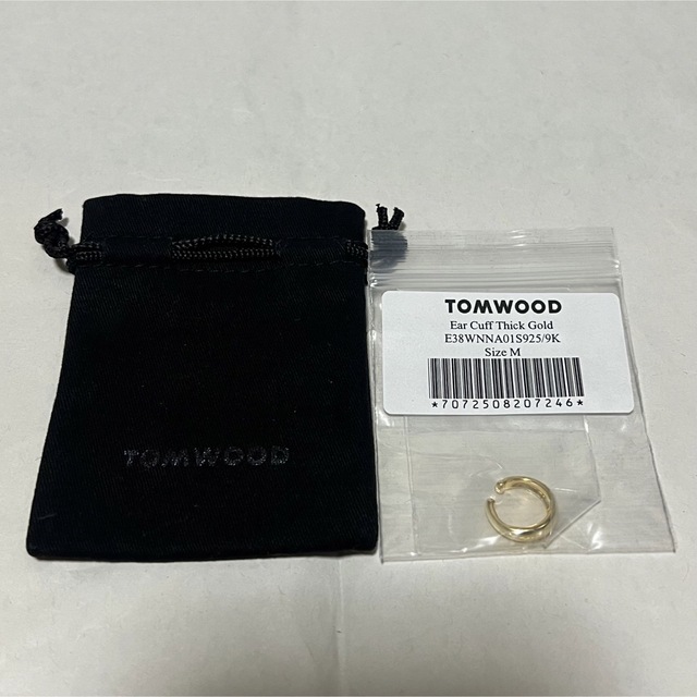 新品 TOM WOOD トムウッド EAR CUFF イヤーカフ ゴールド イヤーカフ