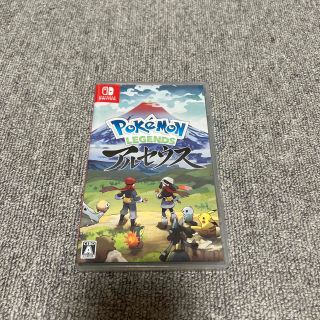 ニンテンドースイッチ(Nintendo Switch)のポケモンアルセウス　switchソフト(家庭用ゲームソフト)