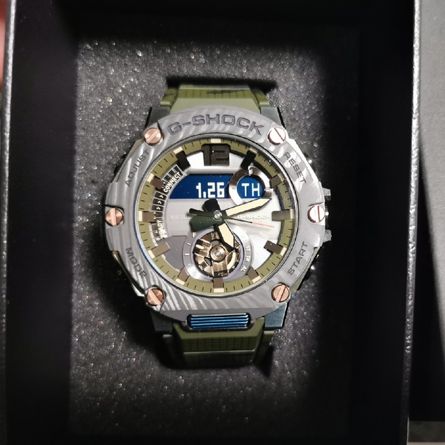 CASIO　GST-B300XB-1A3JF G-STEEL　G-SHOCK